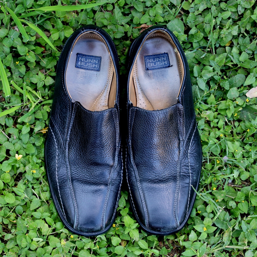 Nunn Bush Classic Black Slip-On Loafers